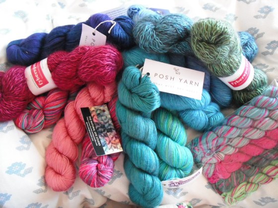 Gorgeous yarns from 'Andyfest'