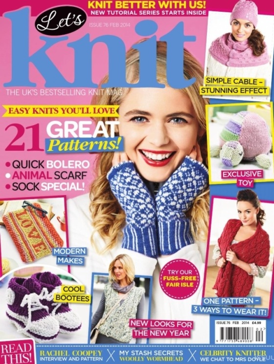 Let's Knit Issue 76 February 2014
